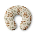Monkey Nursing Pillow Cover, Neutral Safari Nursery Decor, NuSafari® Nursing Pillow Cover