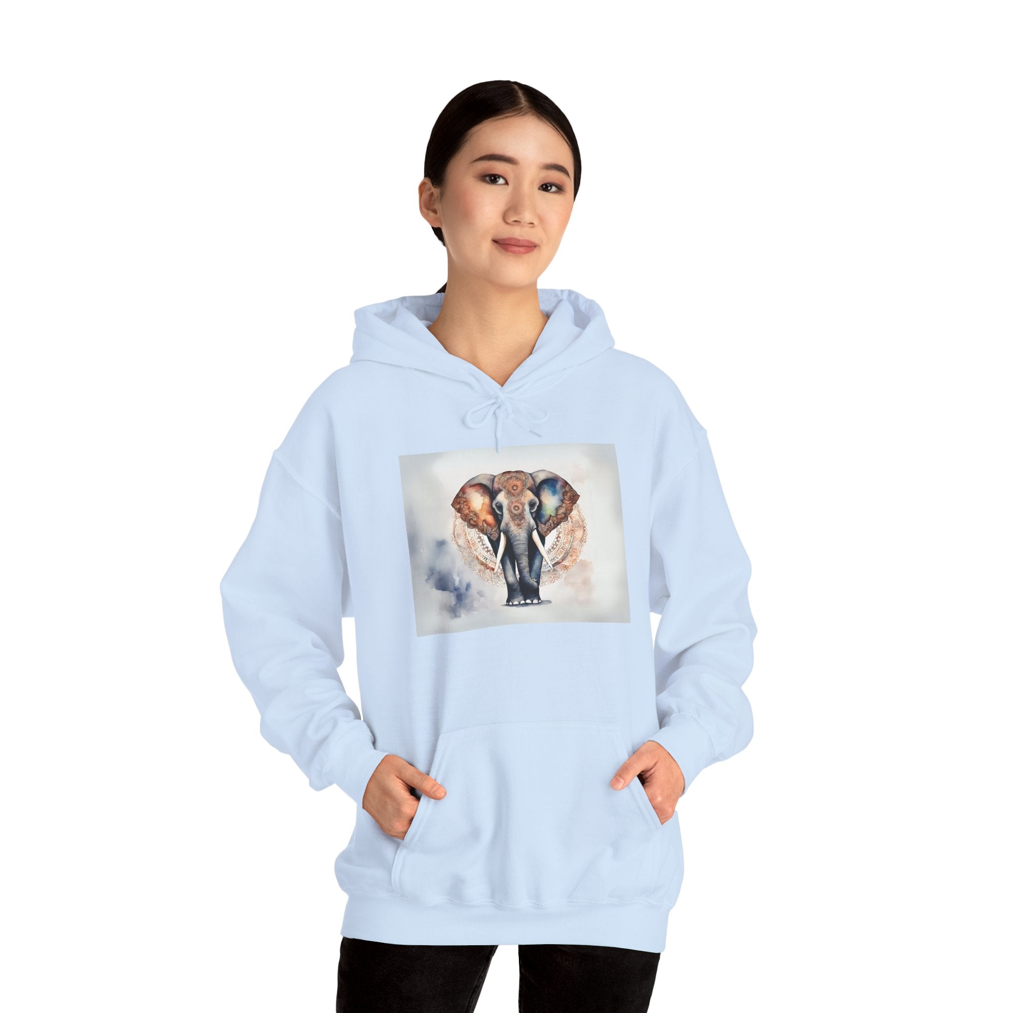Elephant Spirit Animal Hoodie- "Wear Your Wisdom; Embody Your Strength"