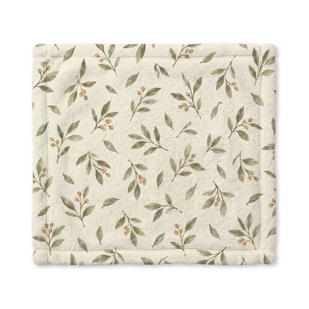 Baby Monkey Lovey Blanket, Minkey Security Blanket,  Safari Nursery Gift, Double Sided NuSafari®