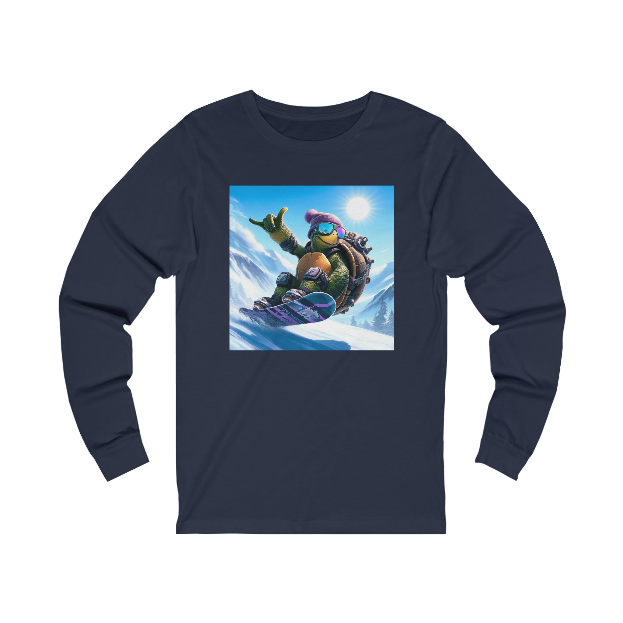 Snowboarding shakalaka Unisex Jersey Long Sleeve Tee