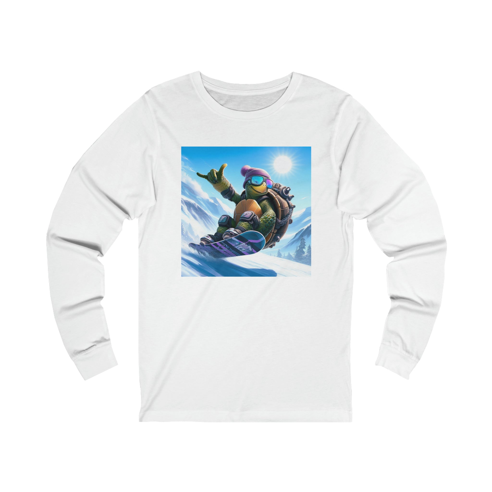 Snowboarding shakalaka Unisex Jersey Long Sleeve Tee