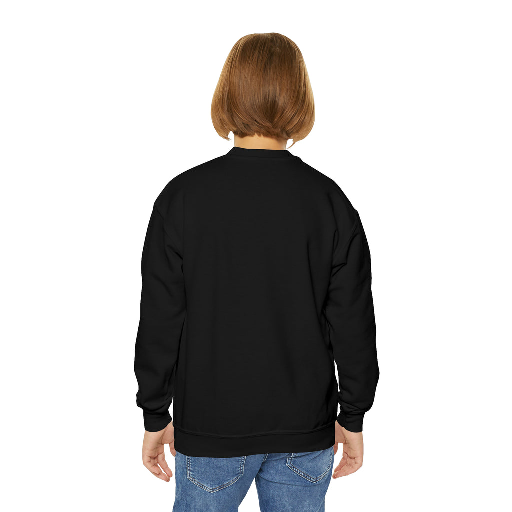 Skiing turtle youth Crewneck Sweatshirt