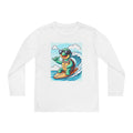 Surfing turtle Youth Long Sleeve Competitor Tee