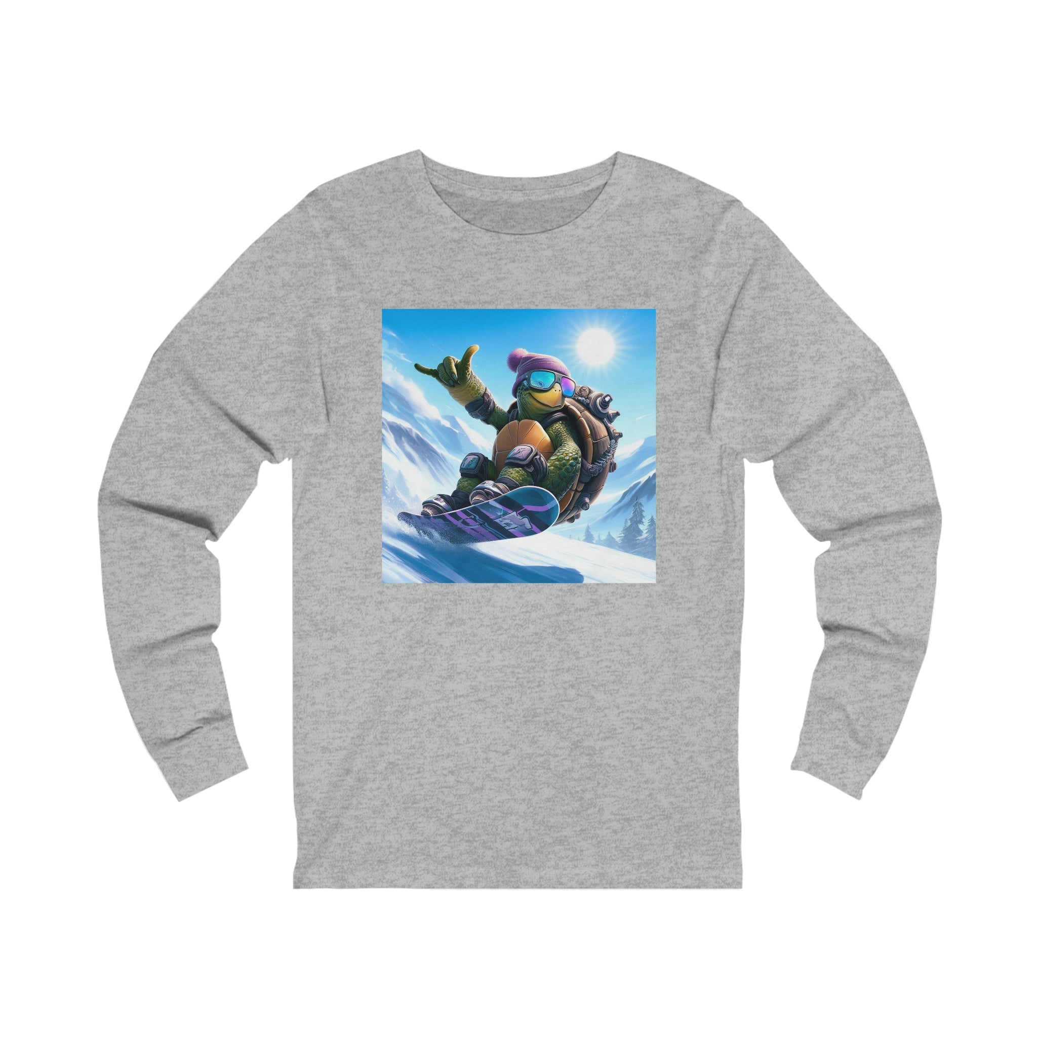 Snowboarding shakalaka Unisex Jersey Long Sleeve Tee
