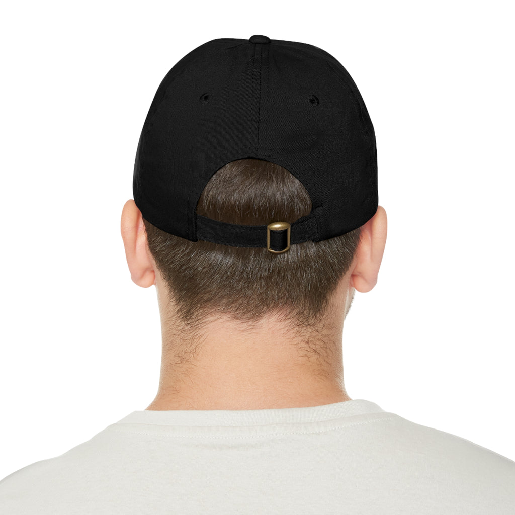 Leather Patch Golf Hat – Premium Adjustable Cap for Golfers & Outdoor Enthusiasts