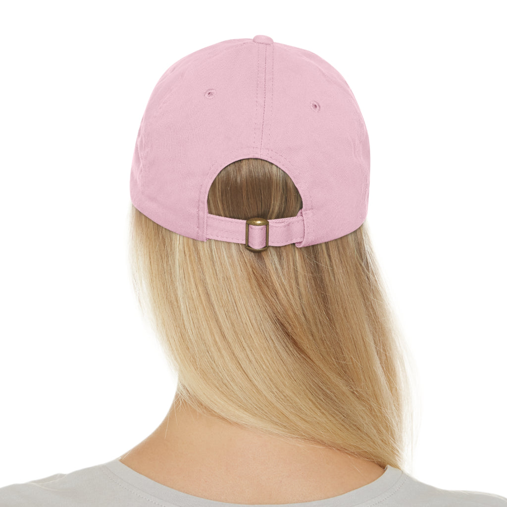 Leather Patch Golf Hat – Premium Adjustable Cap for Golfers & Outdoor Enthusiasts