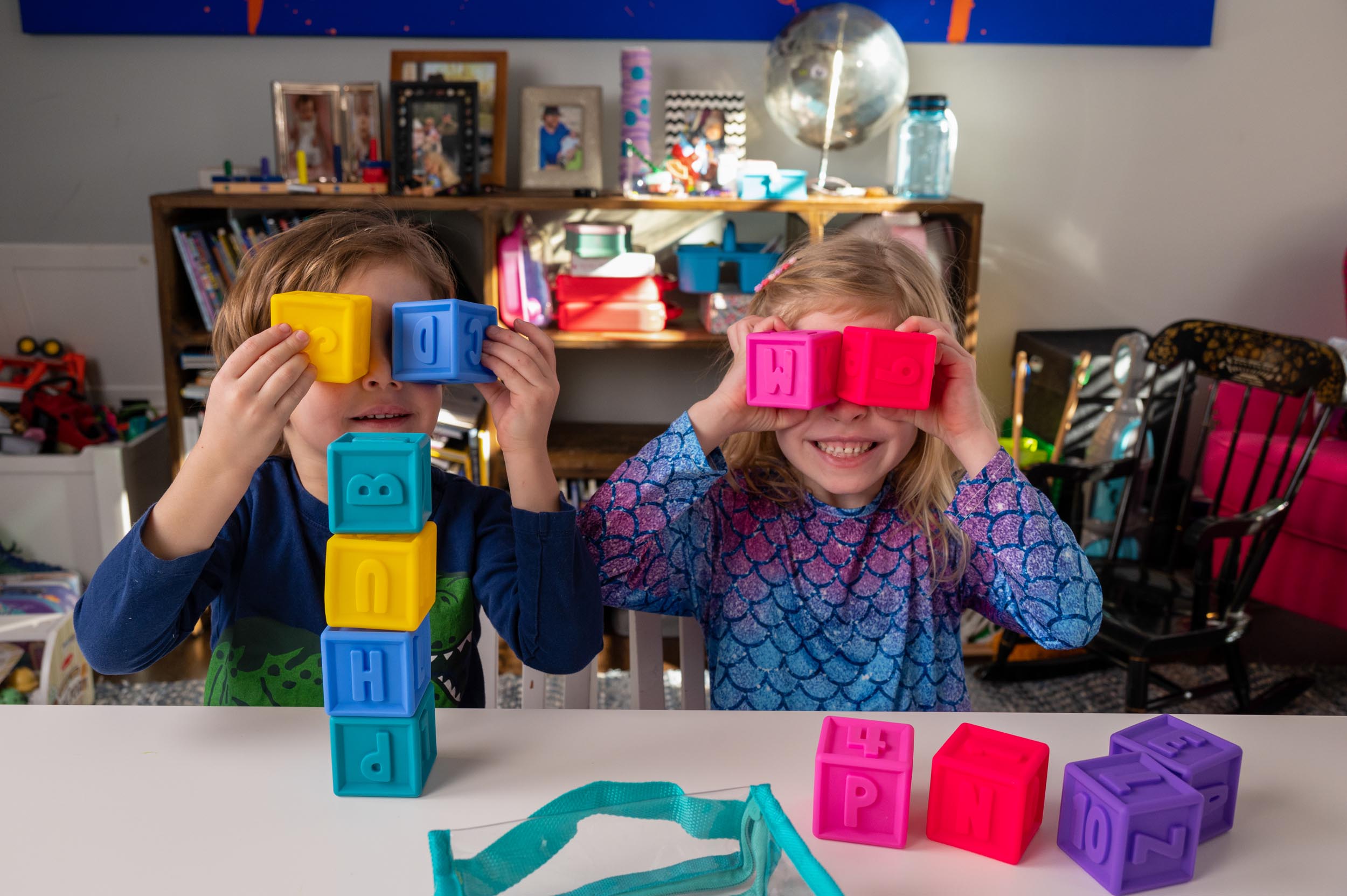 Squeeze & Stack Blocks